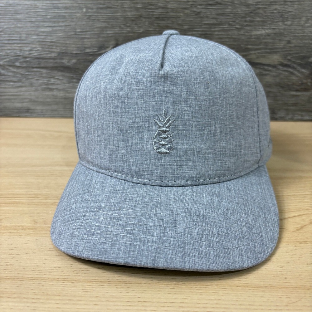 Chubbies Hat Cap Snap Back Gray Logo Outdoors Beach Adjustable Mens